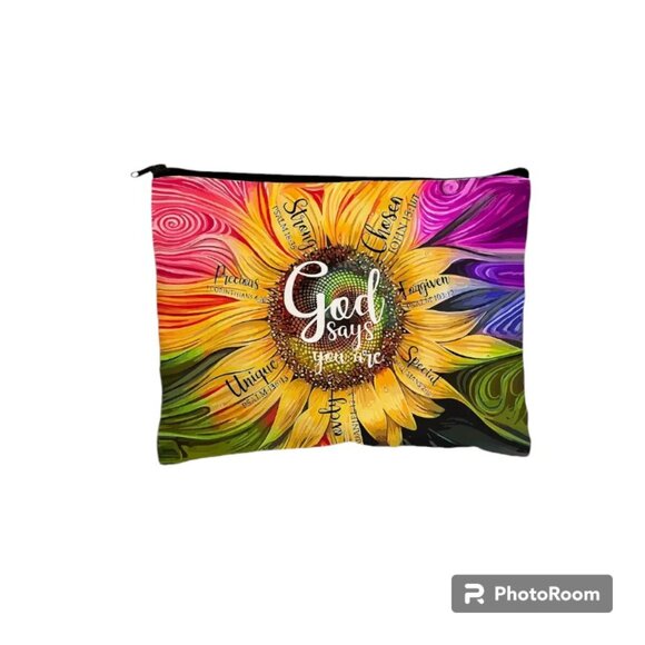 New Sunflower Makeup Organizer - Picture 2 of 5